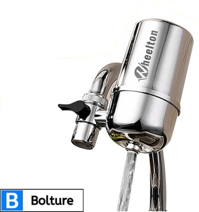 Bolture Waterzuiveringsapparaat - Waterfilter Kraan - Waterzuiveringssysteem - Kraanaansluiting - Waterzuivering - 2.5L/Min