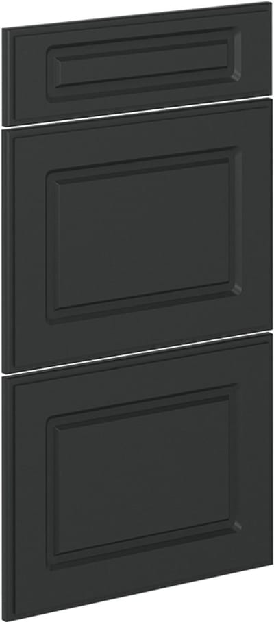 Vicco R-Line Keukenfront – 39.6 x 70.4 cm meubelfront voor de onderkast met lades Antraciet landhuis