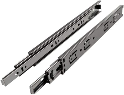 4 Paar (8 stuk) Volledig uitschuifbaar Ladegeleider KV1-25-H35-L450-NF Lengte 450 mm Draagkracht 25 kg gegalvaniseerd van SOTECH