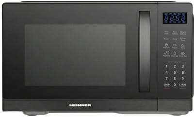 Heinner Vrijstaand Magnetron 25L – Digitale Bediening – 11 Vermogensniveaus – Ontdooifunctie – Timer – 900 W – Zwart
