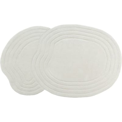 Vloerkleed Zayn - Natural 160 x 230 cm - Design Vloerkleed met Organisch Patroon in Scandinavische / Japandi Stijl