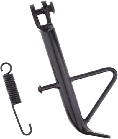 Motorfiets Voetsteun - Parkeerstandaard - Motorparkeren - Universele Pasvorm - 21cm - Zwart