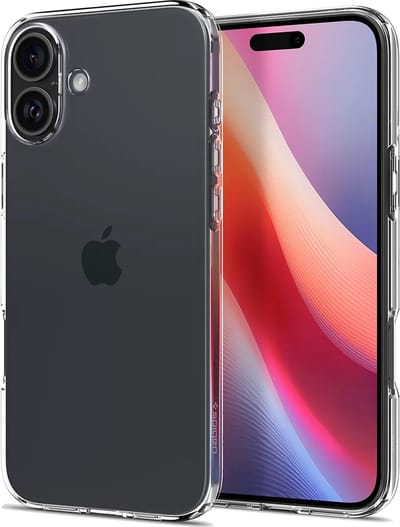 Spigen Liquid Crystal Hoesje Geschikt voor Apple iPhone 16 Plus - Back Cover TPU Transparant