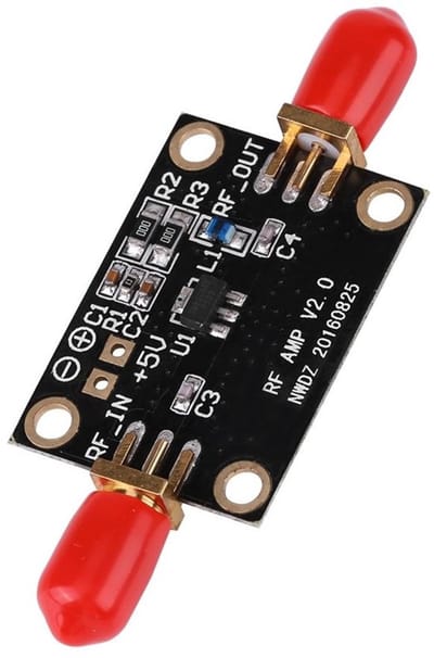 Dailygoody - Module Amplifier - Noise - Gain 21dB - 0.01-4GHz - Voor