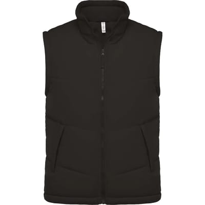 Kariban Met fleece gevoerde bodywarmer K6118 - Dark Grey - XS