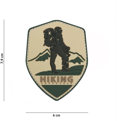 Embleem 3D PVC Hiking Adventure #23010