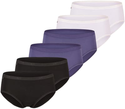 sloggi Dames midi slip 6 pack Basic+
