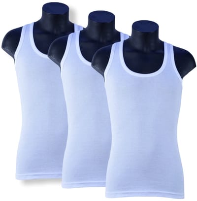 DONEX® Heren Hemden – 3 Pack – 100% Gekamd Katoen – Premium Kwaliteit – Wit – Maat XXL