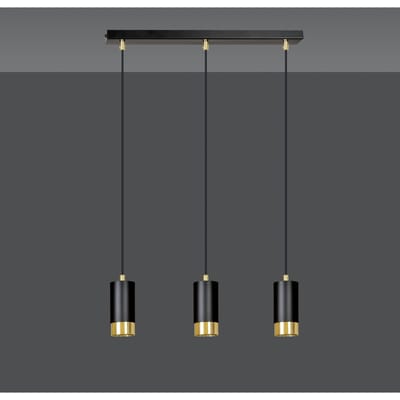 3-lichts hanglamp Kumiko | Loft46