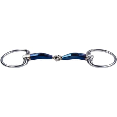 Trust Bustrens Sweet Iron enkelgebroken locked 16mm 13.5 | Bustrensen bit paard