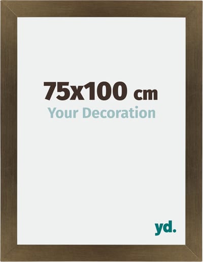 Your Decoration - Fotolijst 75x100 cm - MDF - Brons Decor - Mura