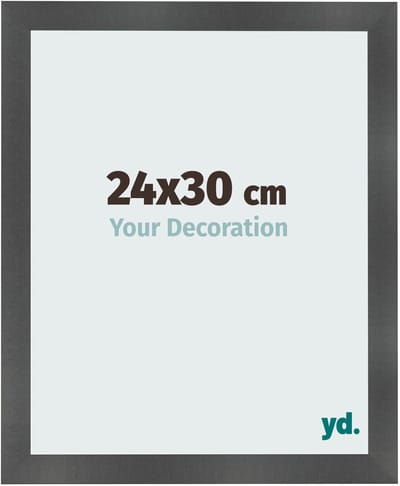 Your Decoration - Fotolijst 24x30 cm - MDF - Zwart Mat - Pisa
