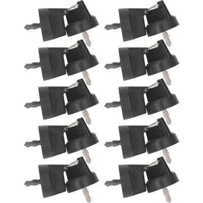 20 STUKS Enkele Cilinder Diesel Generator Start Sleutel Plastic IJzer Motor Slot Ontsteking Start Sleutel voor