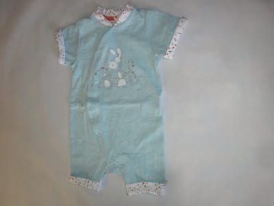 Noukie's - Korte combi - Unie - Mint groen - 6maand 68