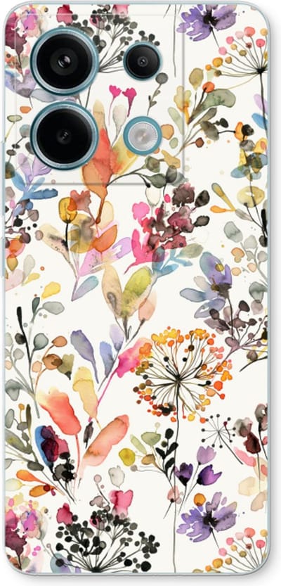 Case Company® - Hoesje geschikt voor Xiaomi Poco X6 hoesje - Wilde grassen - Soft Cover Telefoonhoesje - Bescherming aan alle Kanten en Schermrand