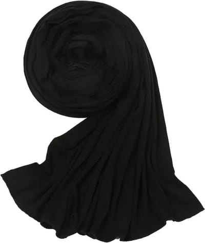 Bovista Hoofddoek - Hijab - Dames - Abaya - Sjaal - Islamitische Kleding - Moslim Kleding - Alhamdulillah - Zwart