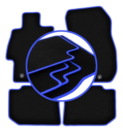 CARLUX-BLUE automatten voor: Subaru Levorg Kombi (2014-)
