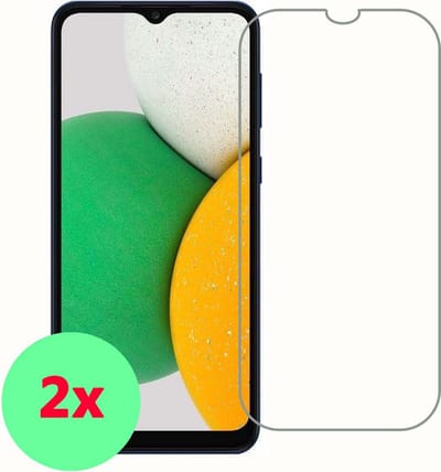 Samsung Galaxy A03s Screenprotector / Tempered Glass 2 Pack - Arara – Samsung A03s screenprotector - glas screenprotector Samsung Galaxy A03s