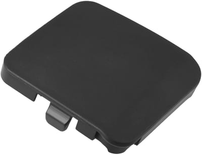 Dailygoods- Trekhaak Cover Links - Compatibel met Toyota CHR 2021-2022 - Slagvast ABS-kunststof - Eenvoudige installatie - Overschilderbaar oppervlak - Vervangt deksel voorbumper - Trekhaakdeksel