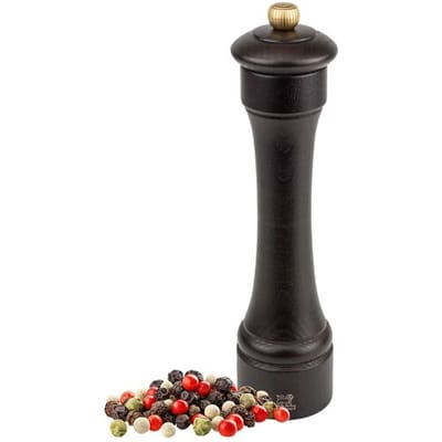 (6 stuks) PEUGEOT HOSTELLERIE - Pepermolen - Hout - Chocolade - Hoogte: 220mm