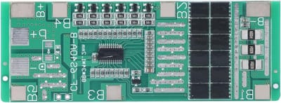 Batterij Bescherming Board - Lithium BMS - Elektrisch Gereedschap - 40A Stroomsterkte - 6S 25.2V - Groen