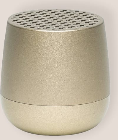 Lexon MINO Mini Bluetooth Speaker Gold