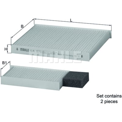 Cabinefilter KNECHT LA 570/S