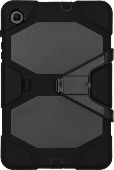 Tablet Hoes Geschikt voor Samsung Galaxy Tab S6 Lite / Tab S6 Lite (2022) - Extreme Protection Army Backcover tablet - Zwart