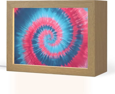 Nachtlampje 20x15 cm - Kinder lampje - Spiraal - Roze - Draaiend - Tafellamp kinderkamer - Slaapkamer lamp - Bedlamp kinderen - Kinderlampje stopcontact - Wandlamp babykamer - Nachtlampjes