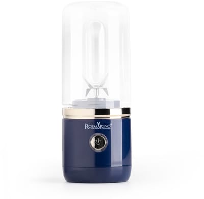 Rosmarino Portable Blender - Blender Smoothie - Blender to go - Smoothie blender - Mini Blender - Draadloos - 400 ml - 150W - Blauw