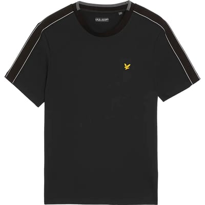 Lyle &amp; Scott Black Tape T-shirt