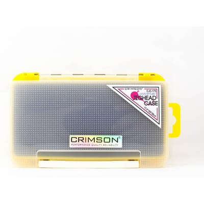 Crimson CJC-Y175 Boîte de Rangement pour Têtes Plombées 175 x 105 x 28mm Jaune (4376) N/A jaune