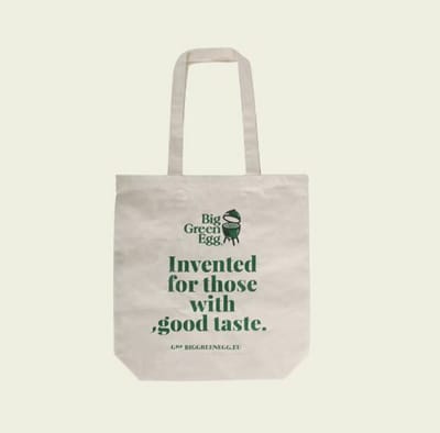 Green Egg Canvas shopper tas Big | Groen