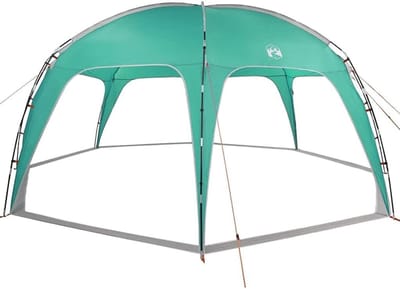 Feesttent Waterdicht - Luifel Tuin - Feesten Buiten - Volledig Waterdicht Ontwerp - 618x618x277 cm - Zeegroen