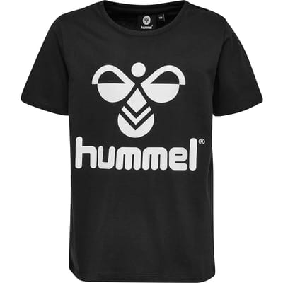 Hummel Kinder Tres T-shirt met korte mouwen, zwart