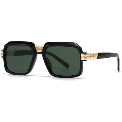 Nieuwe Mode Grote Montuur Zonnebrillen Dames Retro Vierkant Metaal Brillen Vintage Hoge Kwaliteit Zonnebrillen Heren