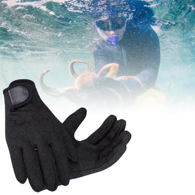 Gants de plongée en néoprène 2 mm pour la plongée avec tuba, la natation, le surf, le kayak, le rafting, la chasse sous-marine et la voile