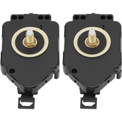 2 Pcs Mouvement Type Pendule Haute Précision Faible Bruit Mouvement DIY pour Remplacer la Pièce Ancienne Mauvaise
