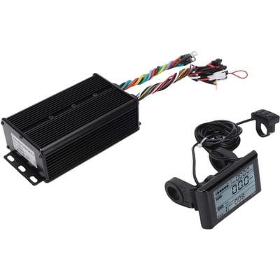Mountainbike Motor Controller met SW900 Display Meter Zwart 18 Buizen 60A Sinusgolf 3 Modus Controller black