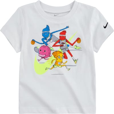 Nike Lilmonsters Graphic T-shirt Kids Wit K001