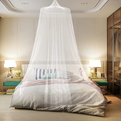 Dubbele Bedden Moskito Net - Bescherming tegen Muggen en Insecten (60 x 250 x 1200 cm)