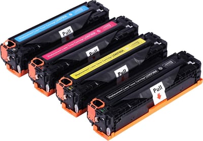 Toner Cartridge Multipack Geschikt voor HP 312A / 312X | (CF-380A, CF-381A, CF-382A & CF-383A) - Geschikt voor HP Laserjet Pro MFP M476 - M476dn - M476dw - M476nw M 476 M - 476dn - M 476dw - M 476nw