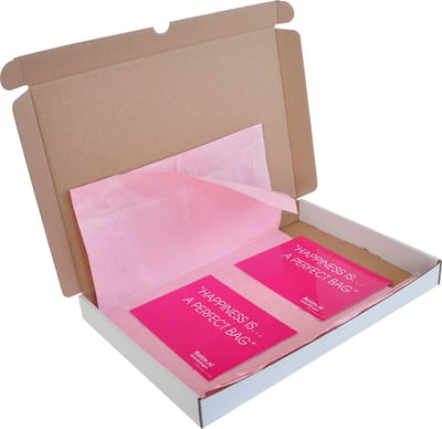 Brievenbusdoos A4 - 50 stuks - 29.9x21.3x2.8cm - Verzenddoos karton - Brievenbusdoosje