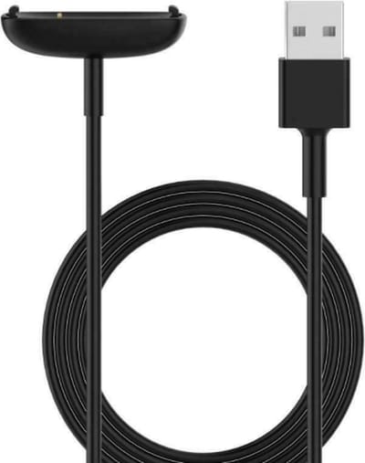 Strap-it oplader / oplaadkabel geschikt voor Fitbit Inspire 2 / Ace 3 – USB-charger met magnetische aansluiting – snelle en veilige lader voor je activity tracker