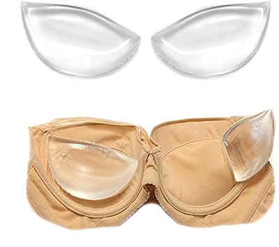 Dailygoods- BH-inzetstukken Waterdichte Siliconen - Herbruikbare Borstversterkers - Push Up Borstpads - Lichtgewicht en Duurzaam - Ideaal voor Bikini's en Badpakken