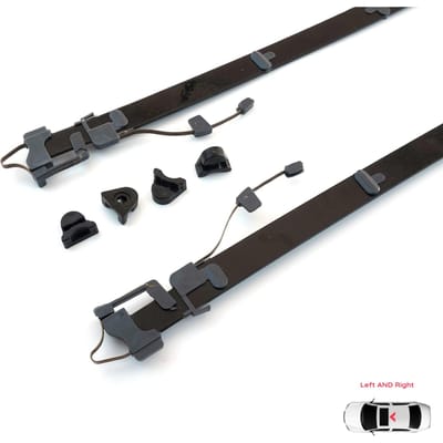 BSR590 Panoramisch schuifdak Zonnedakrailframe Glasgeleider Reparatieset voor Mercedes CLA GLA Klasse A180 Lengte: 62,5 cm