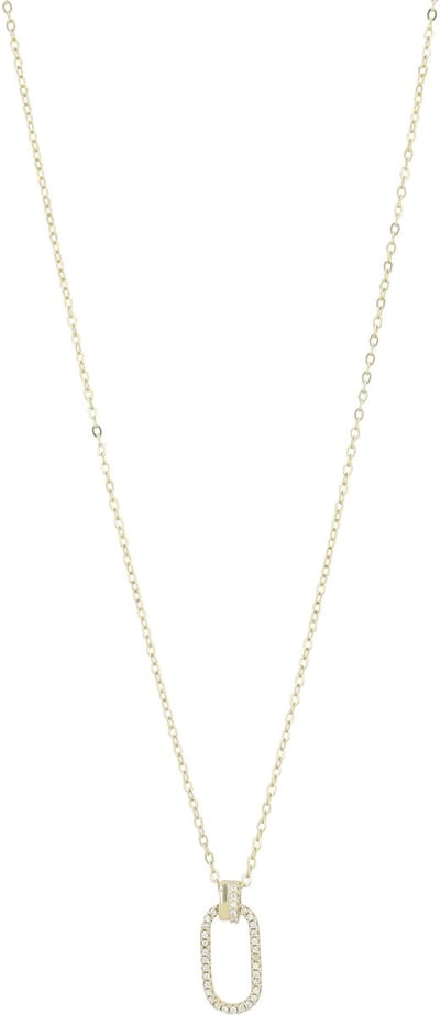AKZENT Akzent dames ketting met hanger "Solomia" uit 925 Sterlingzilver, gerhodineerd, duurzaam