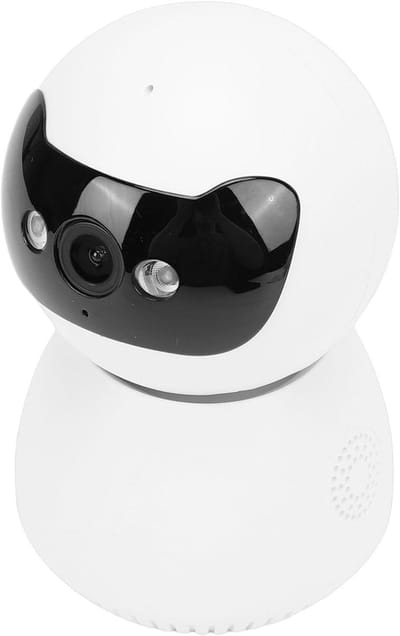 Beveiligingscamera HD - Thuiscamera Babycamera - Huis Bewaken - Panoramische Rotatie - 115 X 77 Cm - Wit