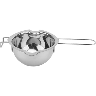 Casserole à Bain-Marie en Acier Inoxydable 304 pour Faire Fondre le Chocolat Double Becs 500 ML Pot à Chocolat L(for 6.5-9kg)