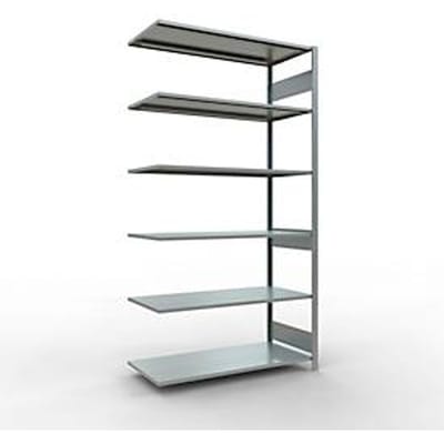 SCHULTE Lagertechnik - Aanbouwsysteem zonder schroeven - 2500x1300x600 mm, type 150 kg